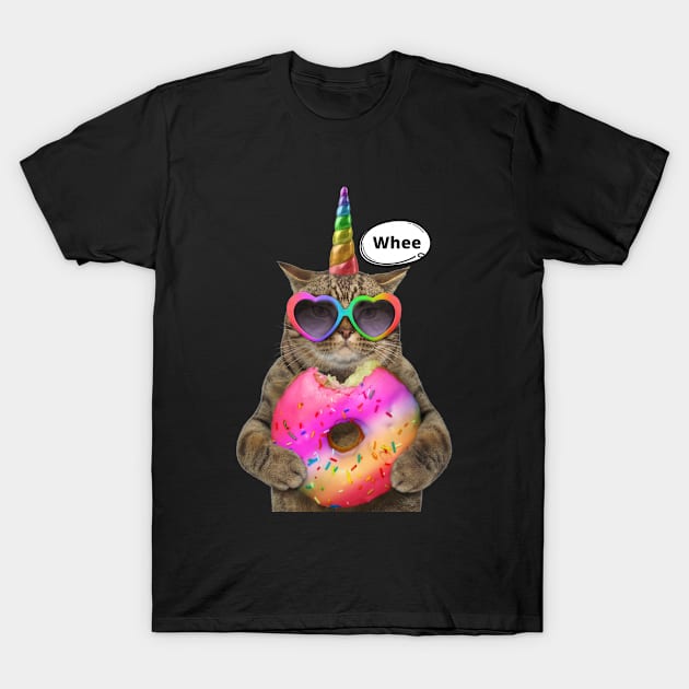 Cat Unicorn Fun T-Shirt by DesignIndex